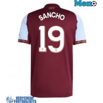 Aston Villa Jadon Sancho #19 Replica Home Shirt 2025-26 Short Sleeve